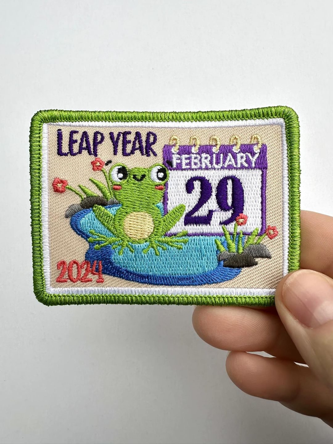 Leap Year 2024 Fun Patch