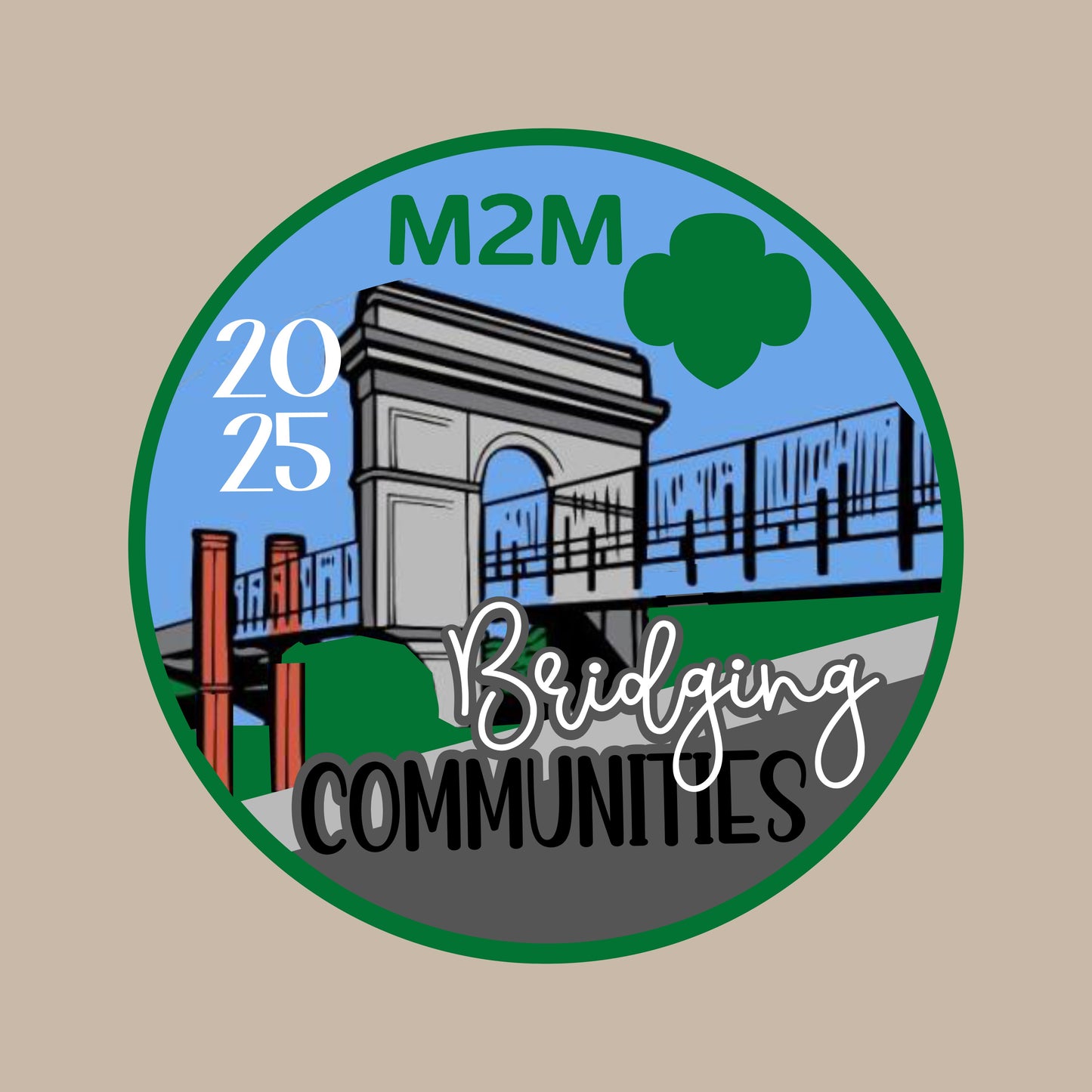 Custom Patch - Bridging Communities