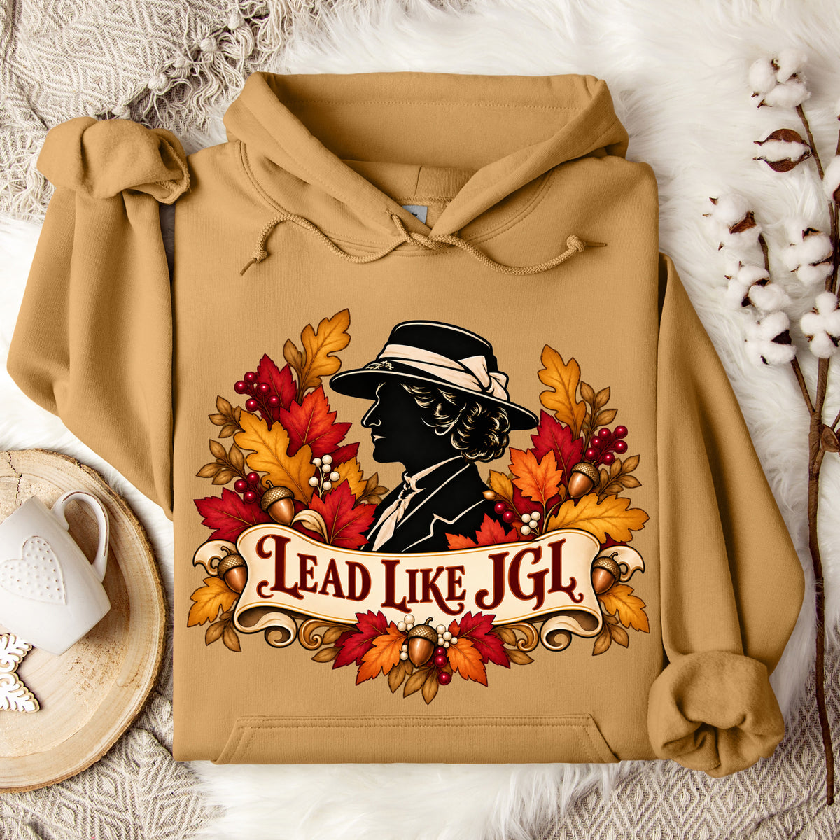 Lead Like A Girl - Autumn Themed DTF Print