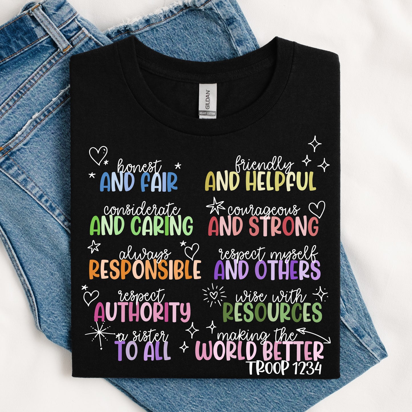Colorful Promise DTF Print
