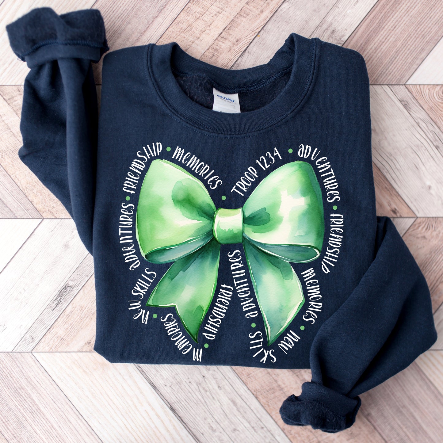 Coquette Bow DTF Transfer - Troop Themed