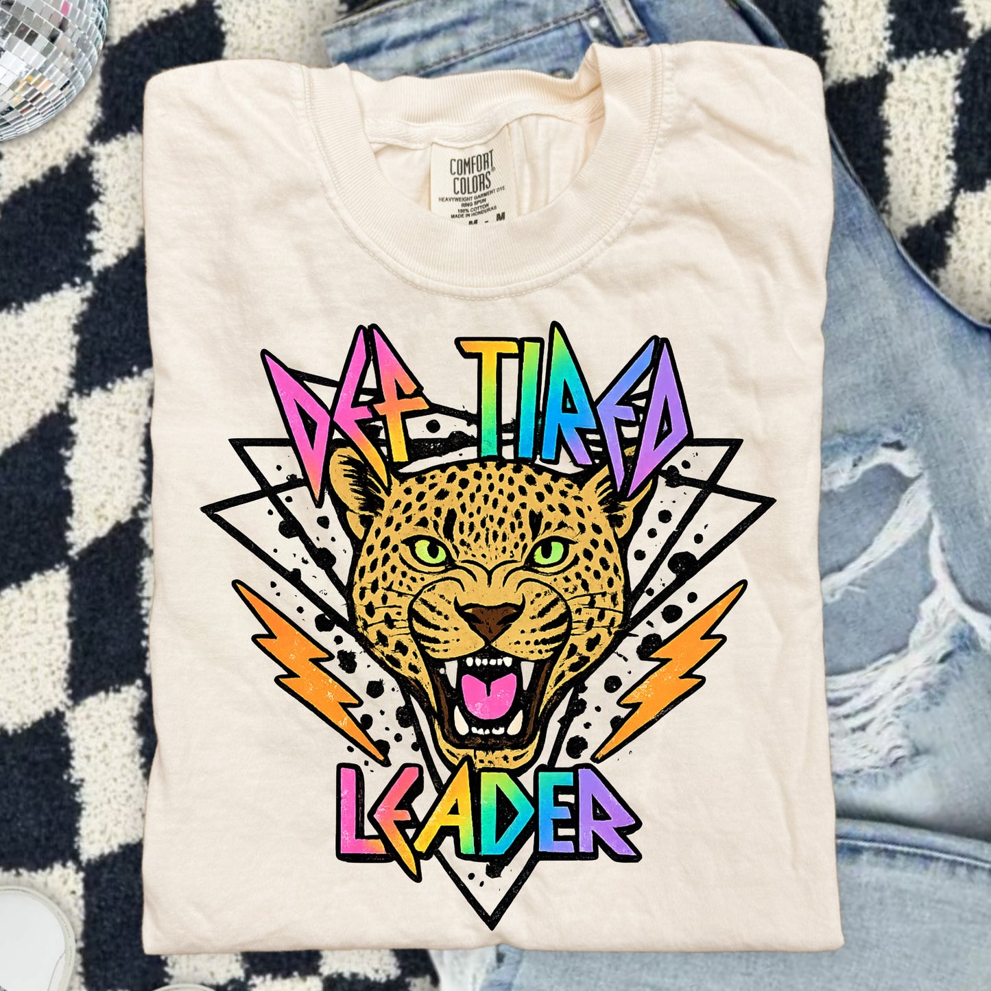 Def Tired Leader DTF Print