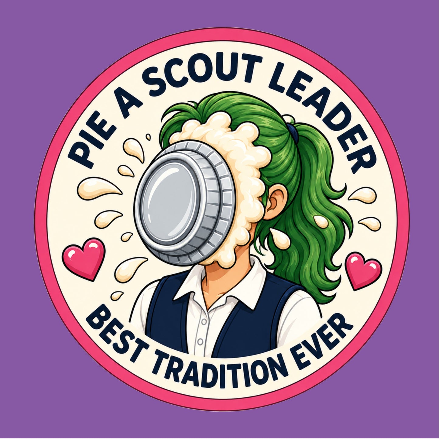 Pie A Scout Leader Patch
