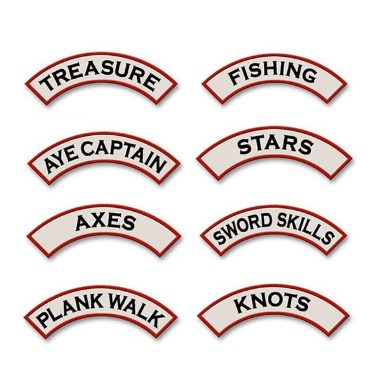 Pirate Fun Patch And Rockers