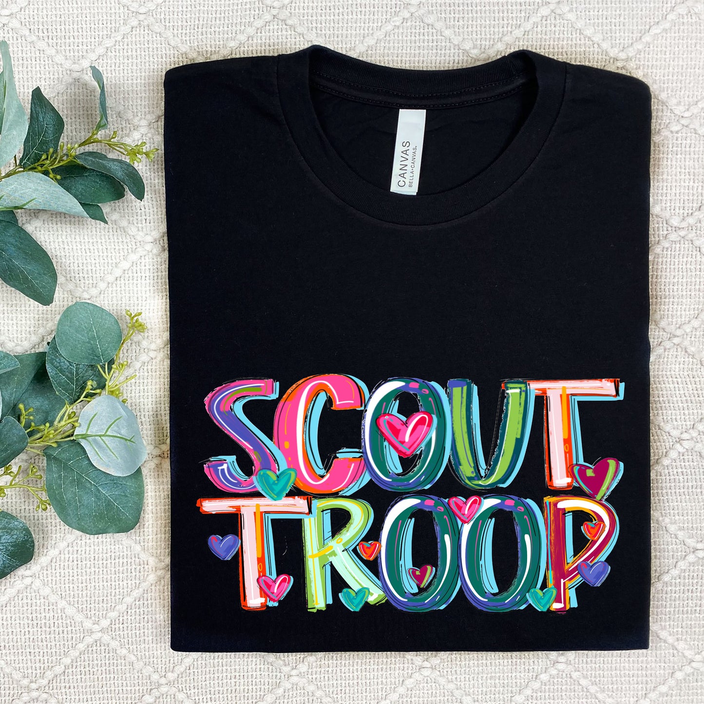 Cheery Font - Scout Themed DTF Transfers
