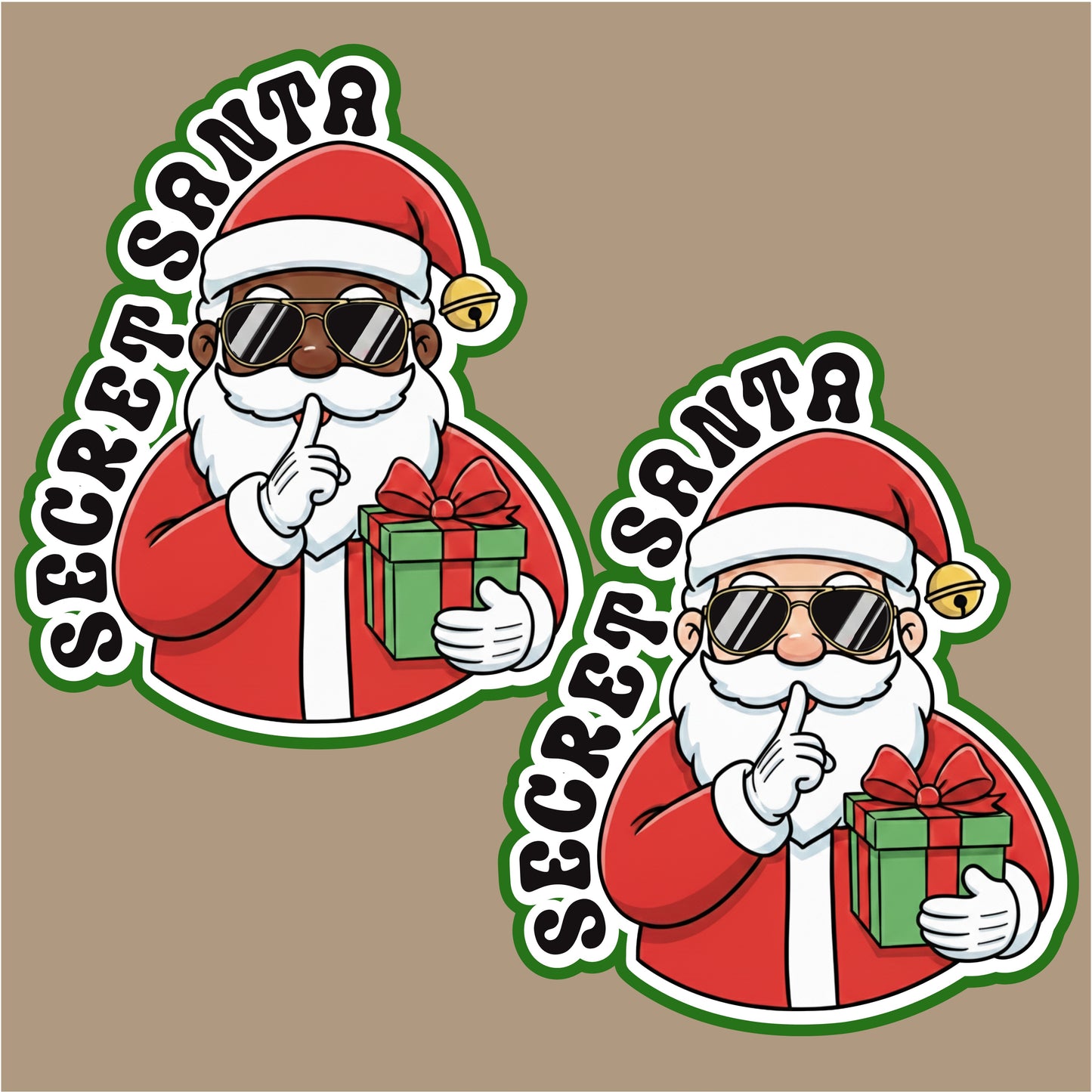 Secret Santa Fun Patch