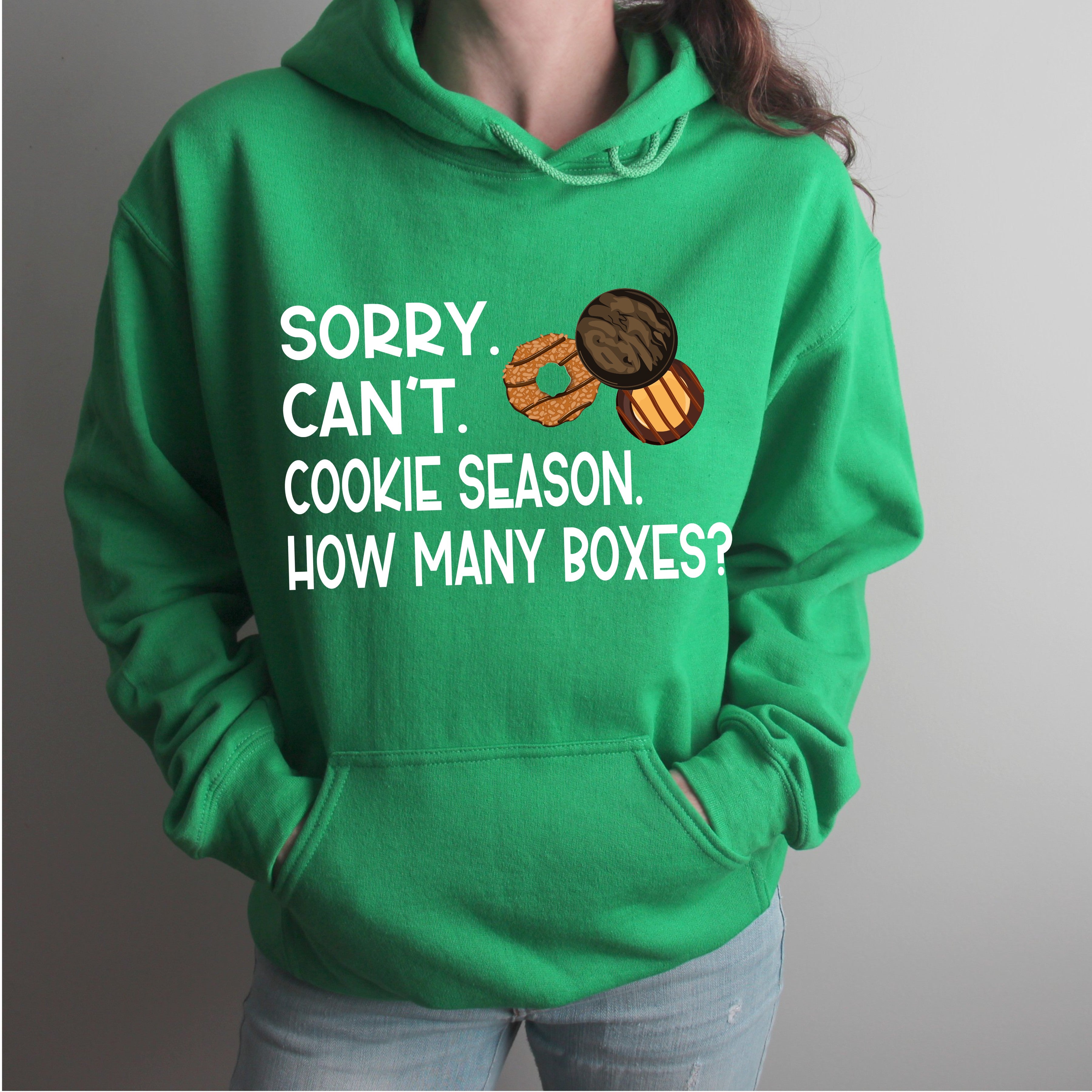 Green discount cookies hoodie