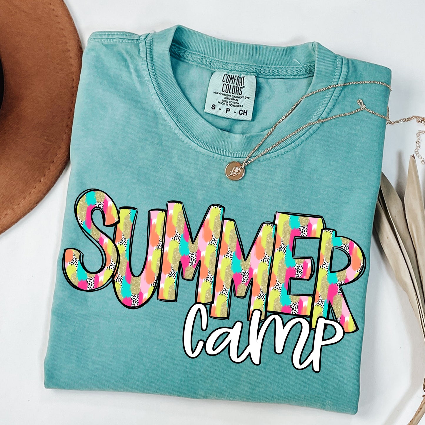 Summer Splash Alpha - Summer Camp DTF Print