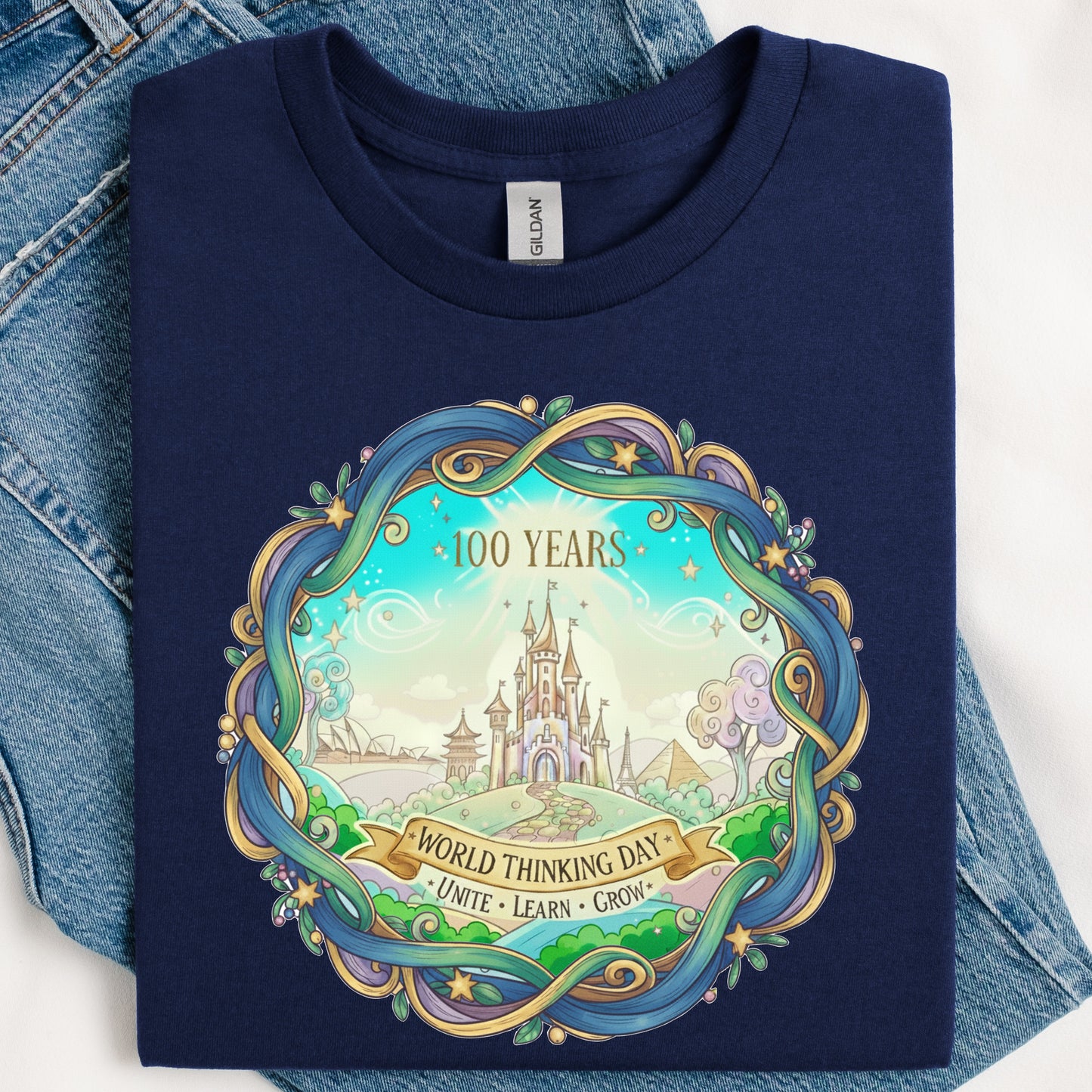 100 Years of World Thinking Day DTF Print