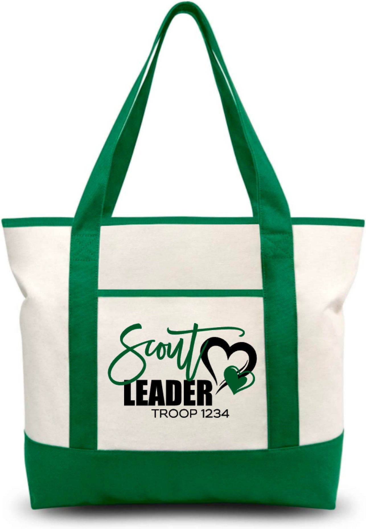 Troop Leader Tote Bag with Leader Design