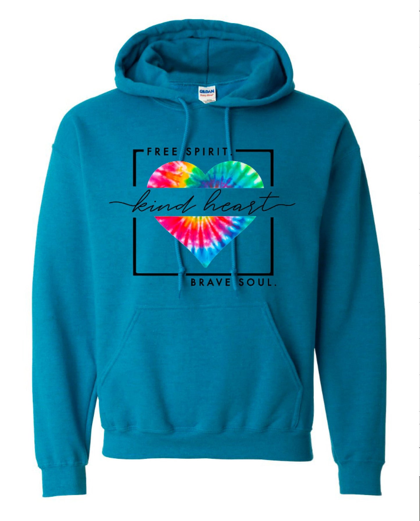 Free Spirit Kind Heart Brave Soul Hoodie Sweatshirt