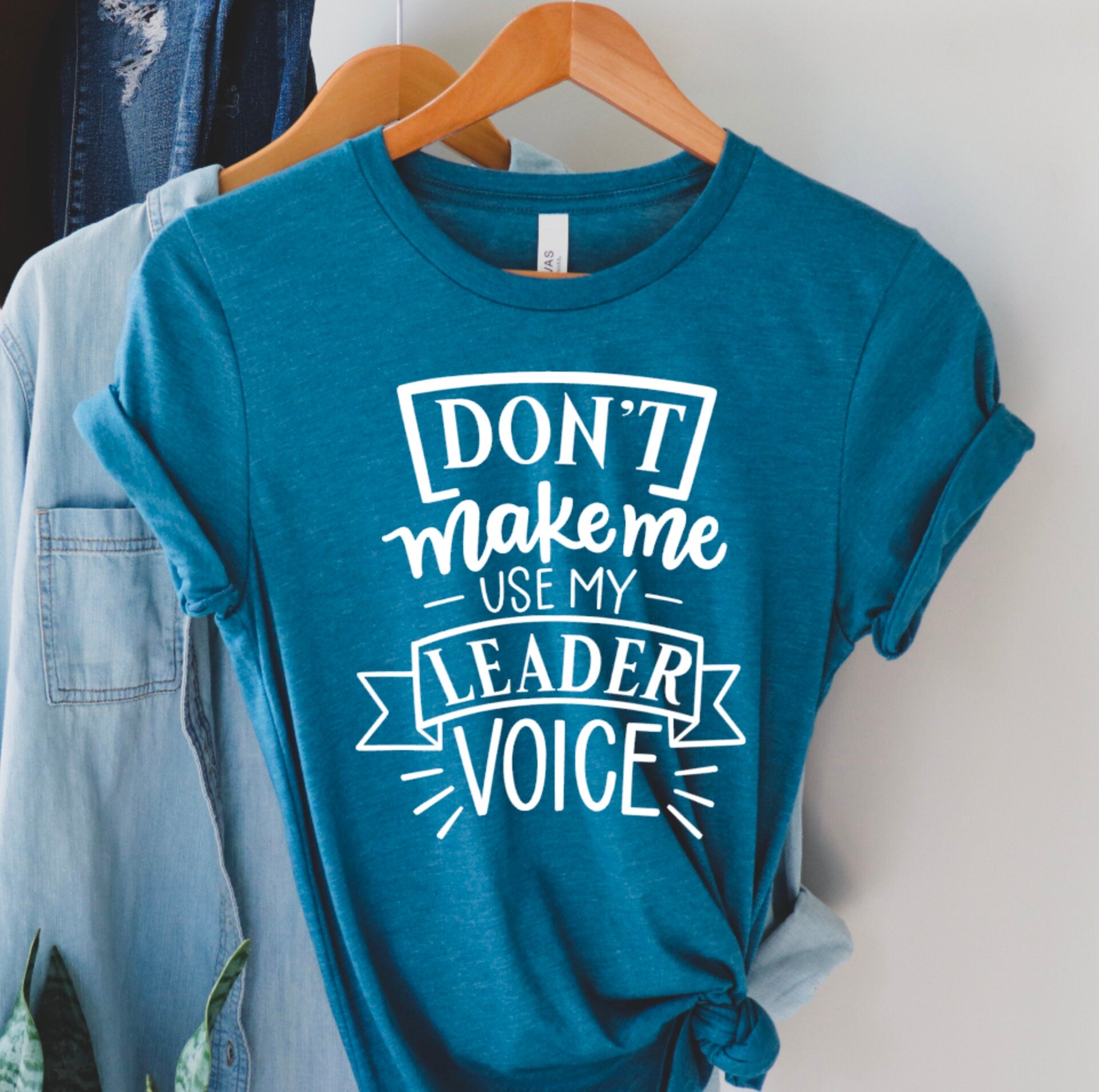 Don't Make Me Use My Leader Voice Troop Shirt Scout Leader Troop Shirt Troop Shirt for Scout Leaders Troop Shirt