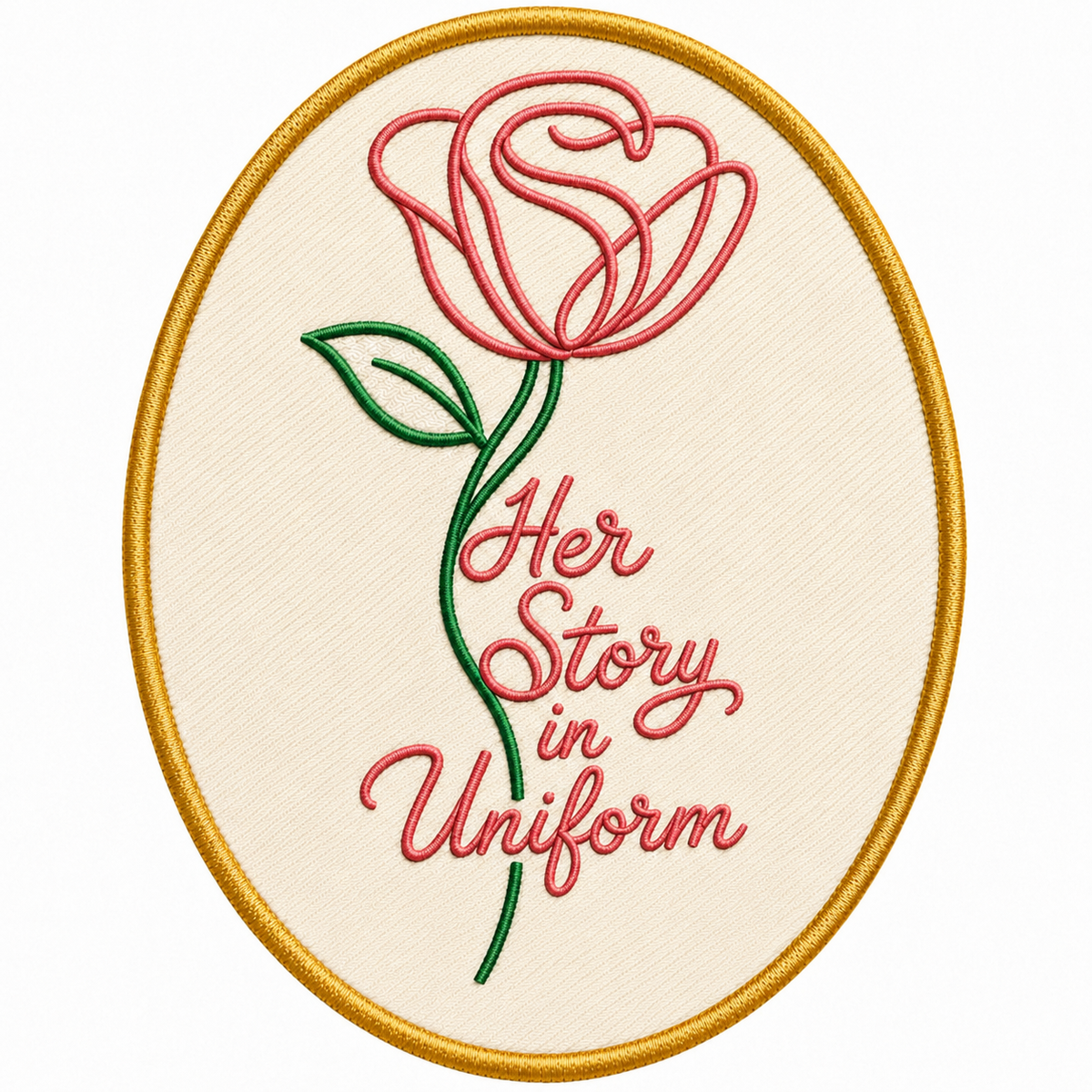 Her Story In Uniform Patch