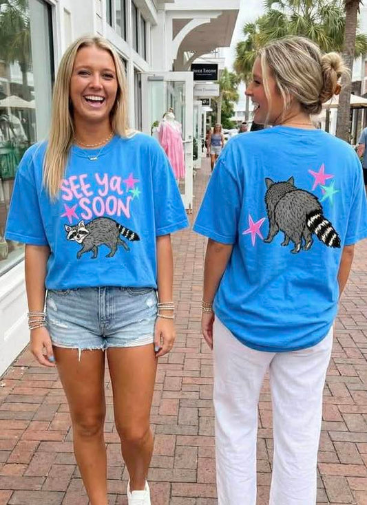See Ya Soon Raccoon Shirt
