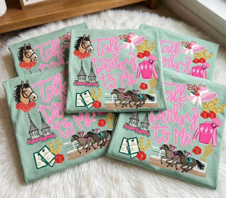 Talk Derby To Me DTF Print