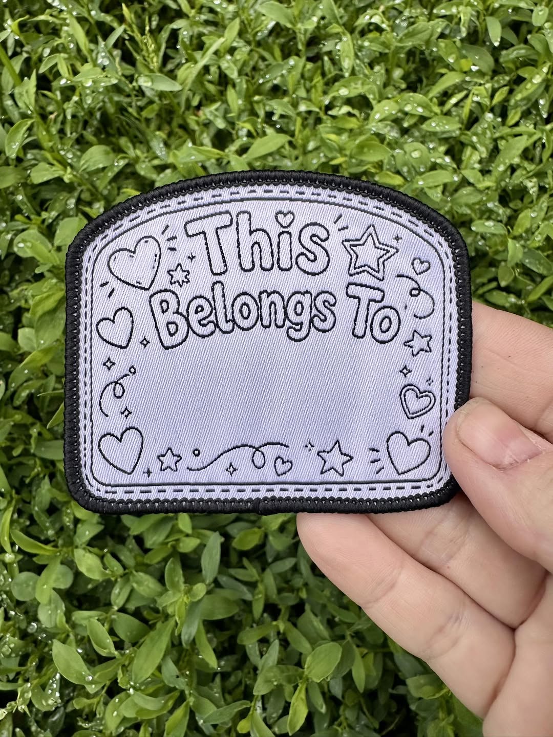 Name Label Patch