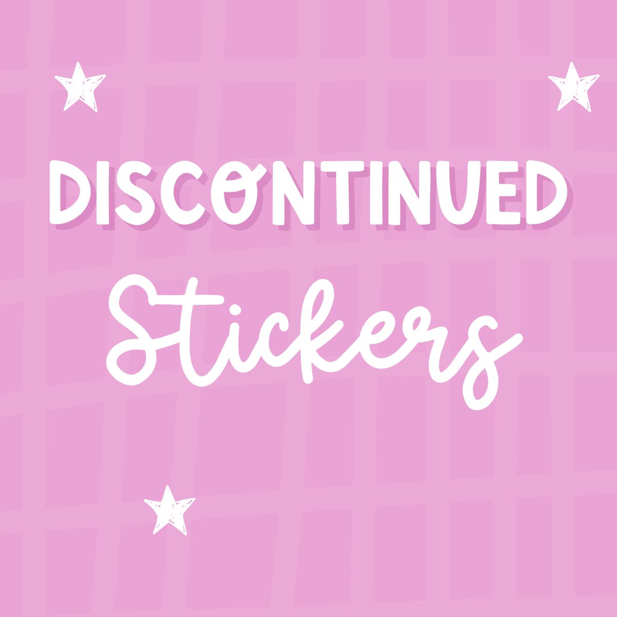 Discontinued Products - Stickers