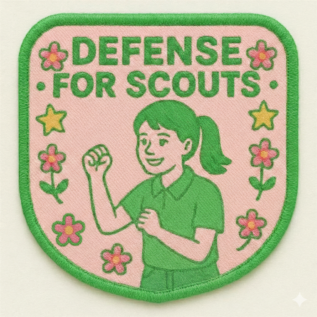 Defense For Scouts Patch