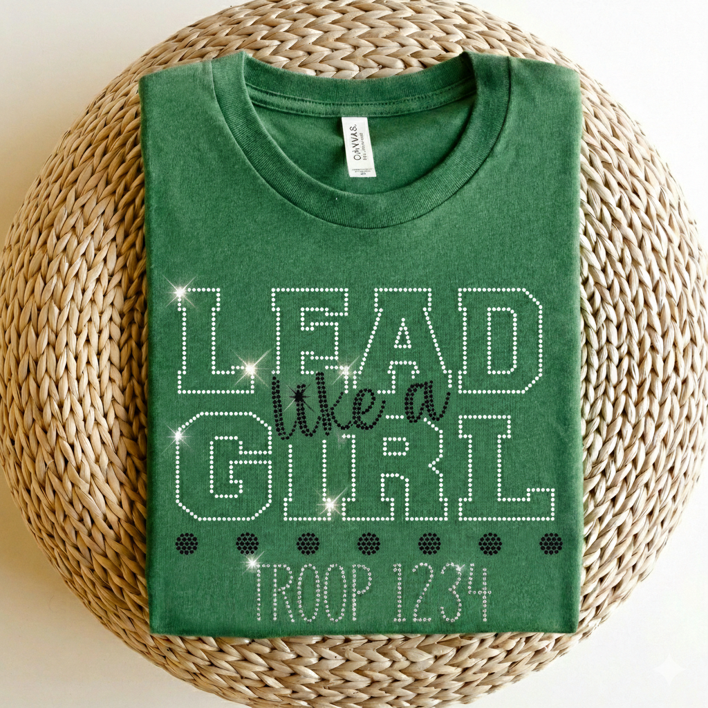 Lead Like A Girl Spangle Shirt