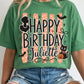 Happy Birthday Juliette Themed DTF Prints