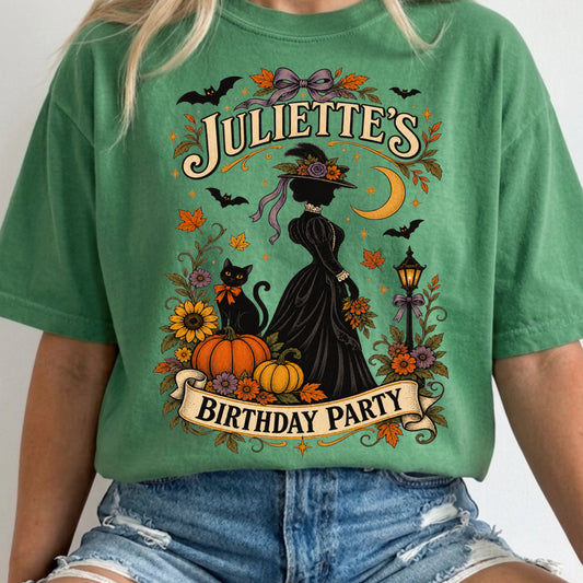 Happy Birthday Juliette Themed DTF Prints
