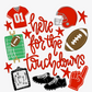 Here For The Touchdowns DTF Transfer