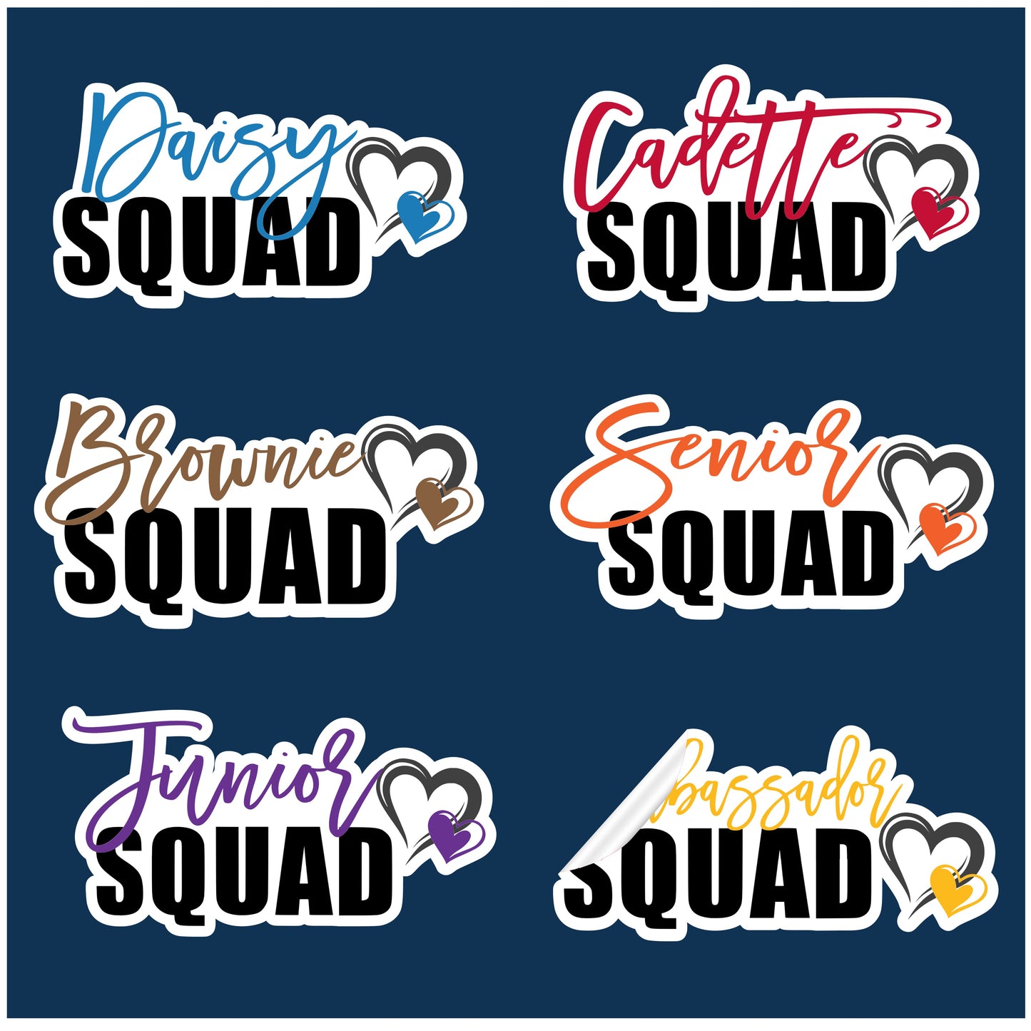 Discontinued Products - Stickers