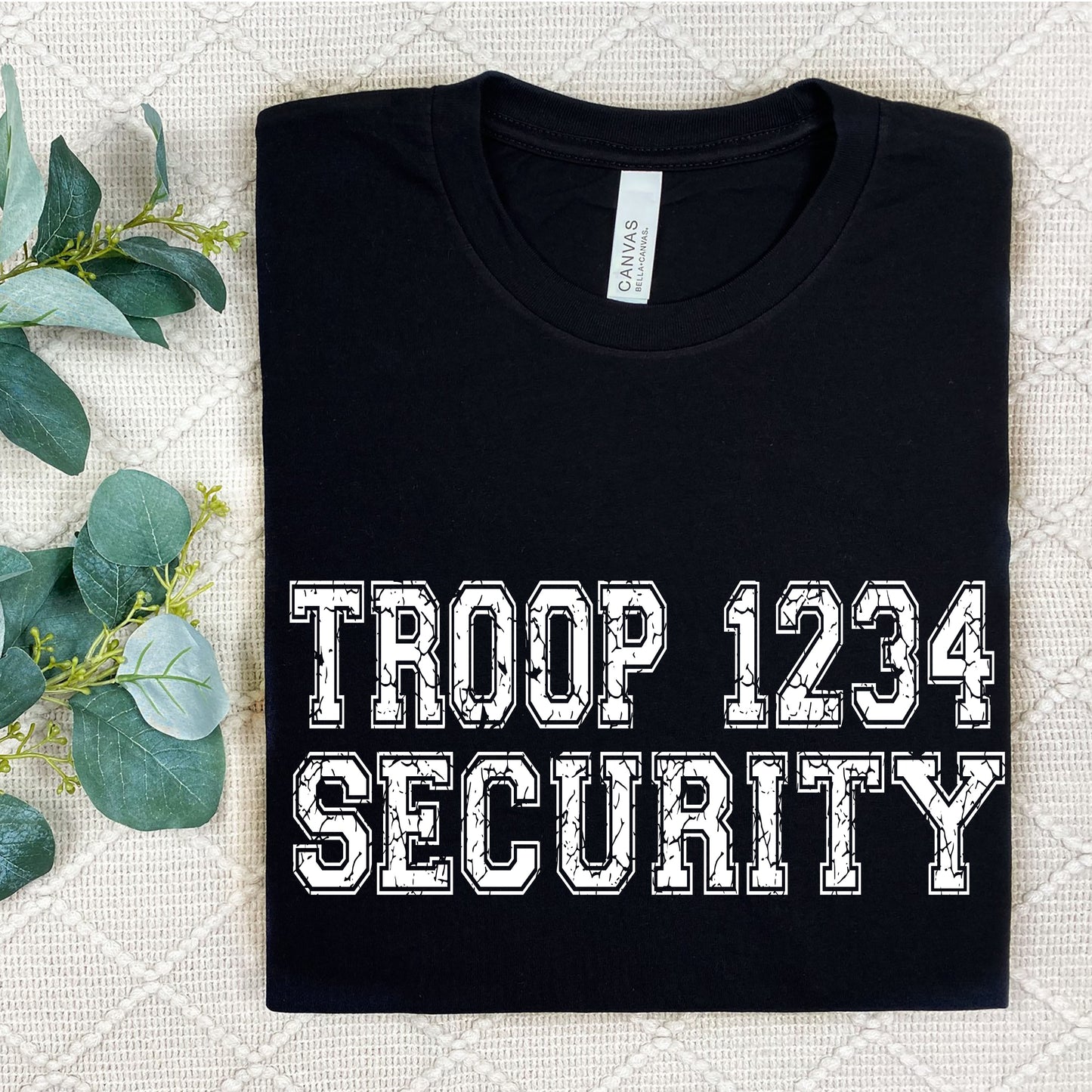 Troop Security DTF Print