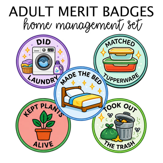 Adult Merit Badges - Fun Life Events Only