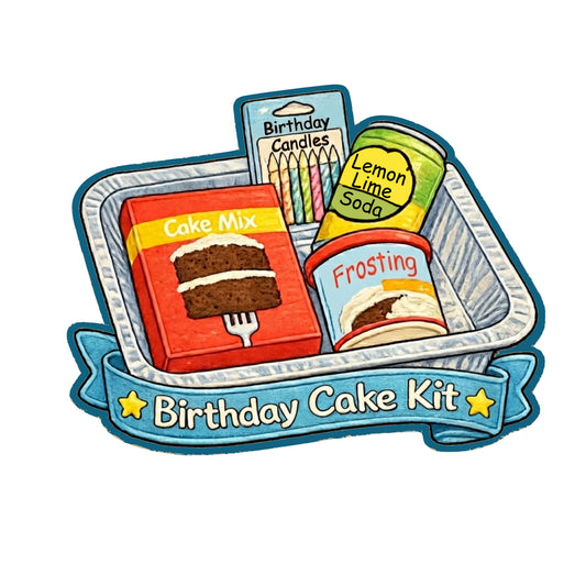 Birthday Cake Kit Fun Patch