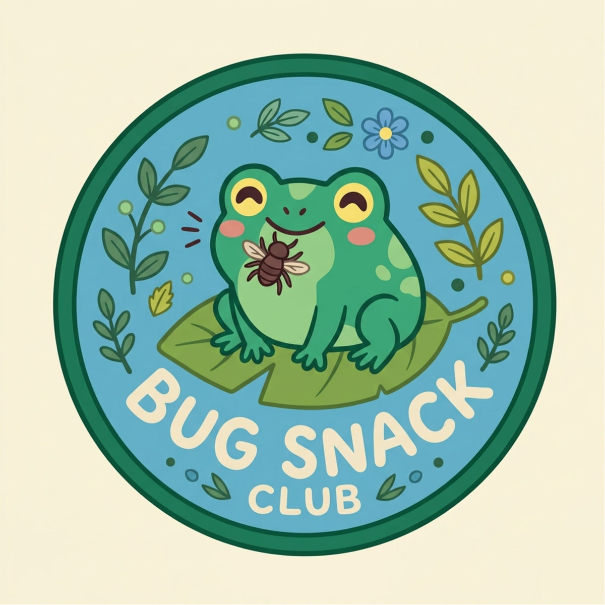 Bug Snack Club Patch