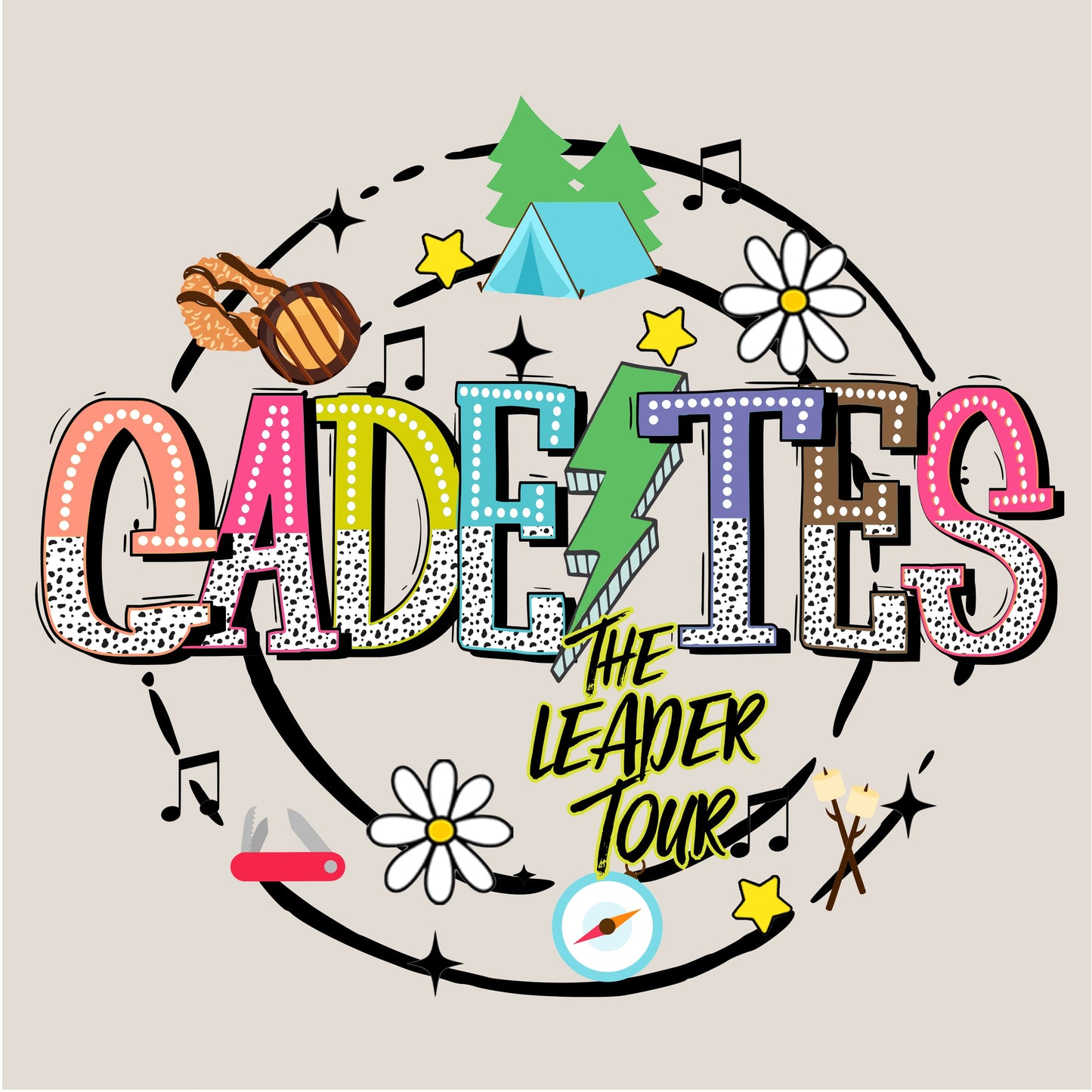 The Leader Tour DTF Print