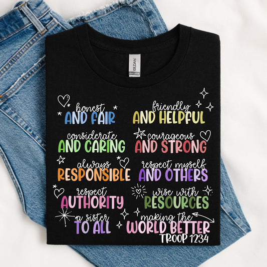 Colorful Promise DTF Print