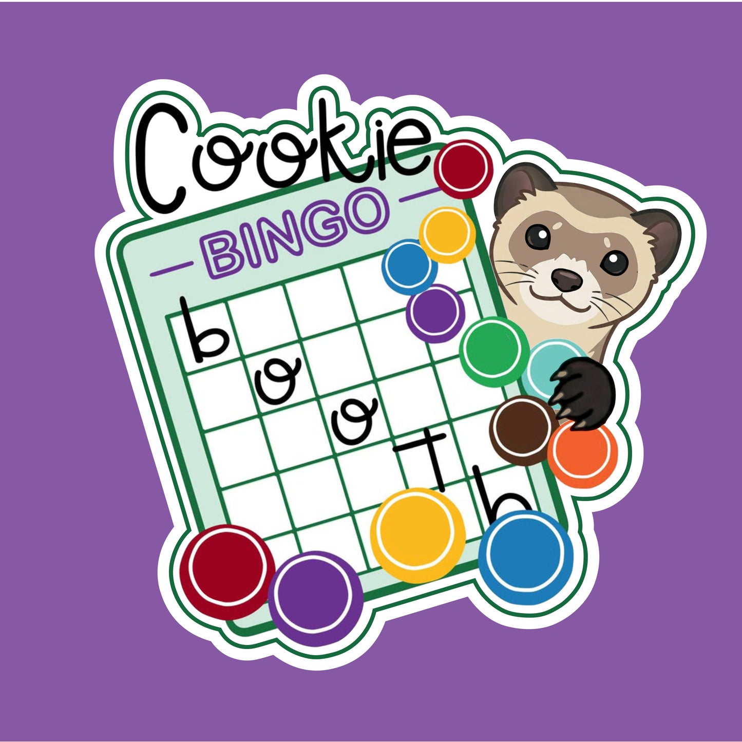 Cookie Booth Bingo
