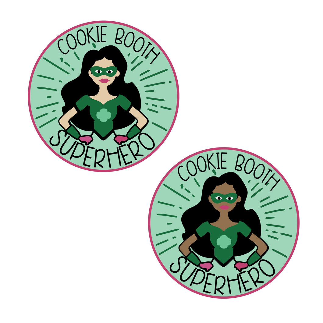 Cookie Booth Superhero
