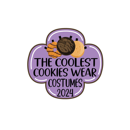 Cool Cookies Wear Costumes 2024 Fun Patch