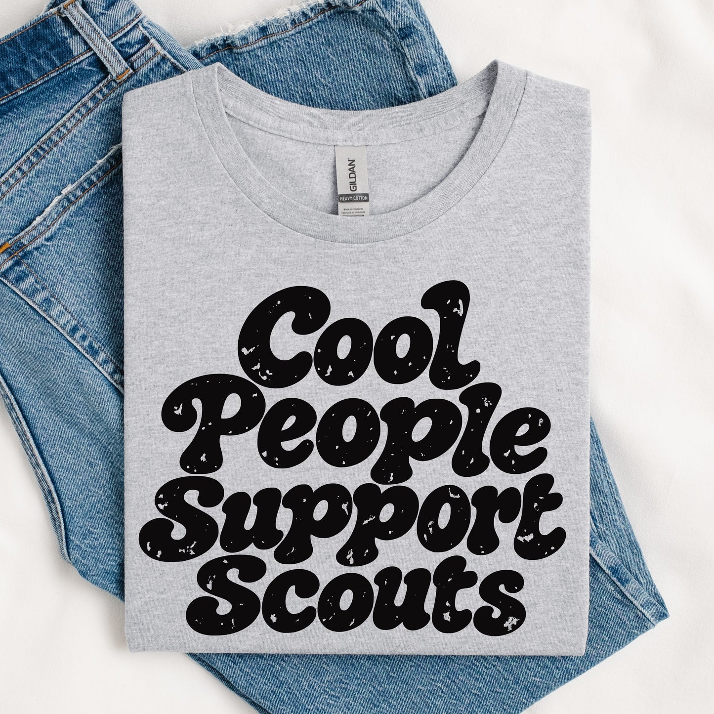 Cool People Support Scouts DTF Transfer