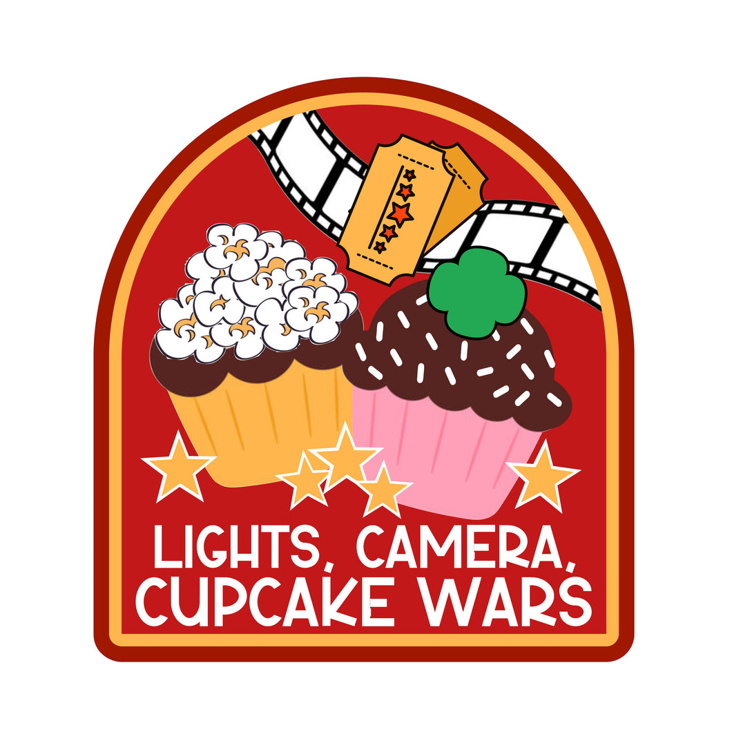 Cupcake Wars Fun Patch