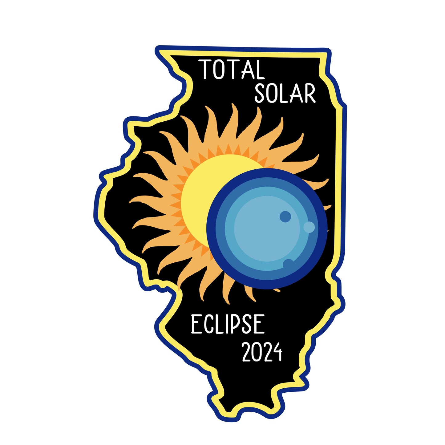 State Total Solar Eclipse Patch