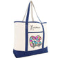 Troop Leader Tote Bag With GS Floral Design