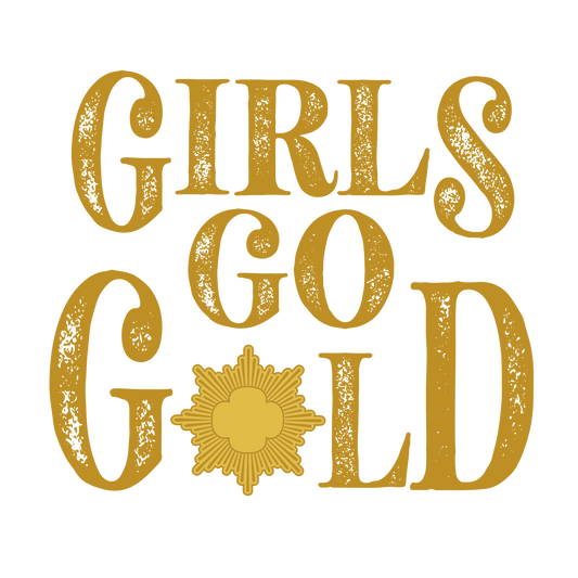 Girls Go Gold DTF Print