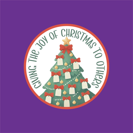 Giving The Joy Of Christmas To Others Patch
