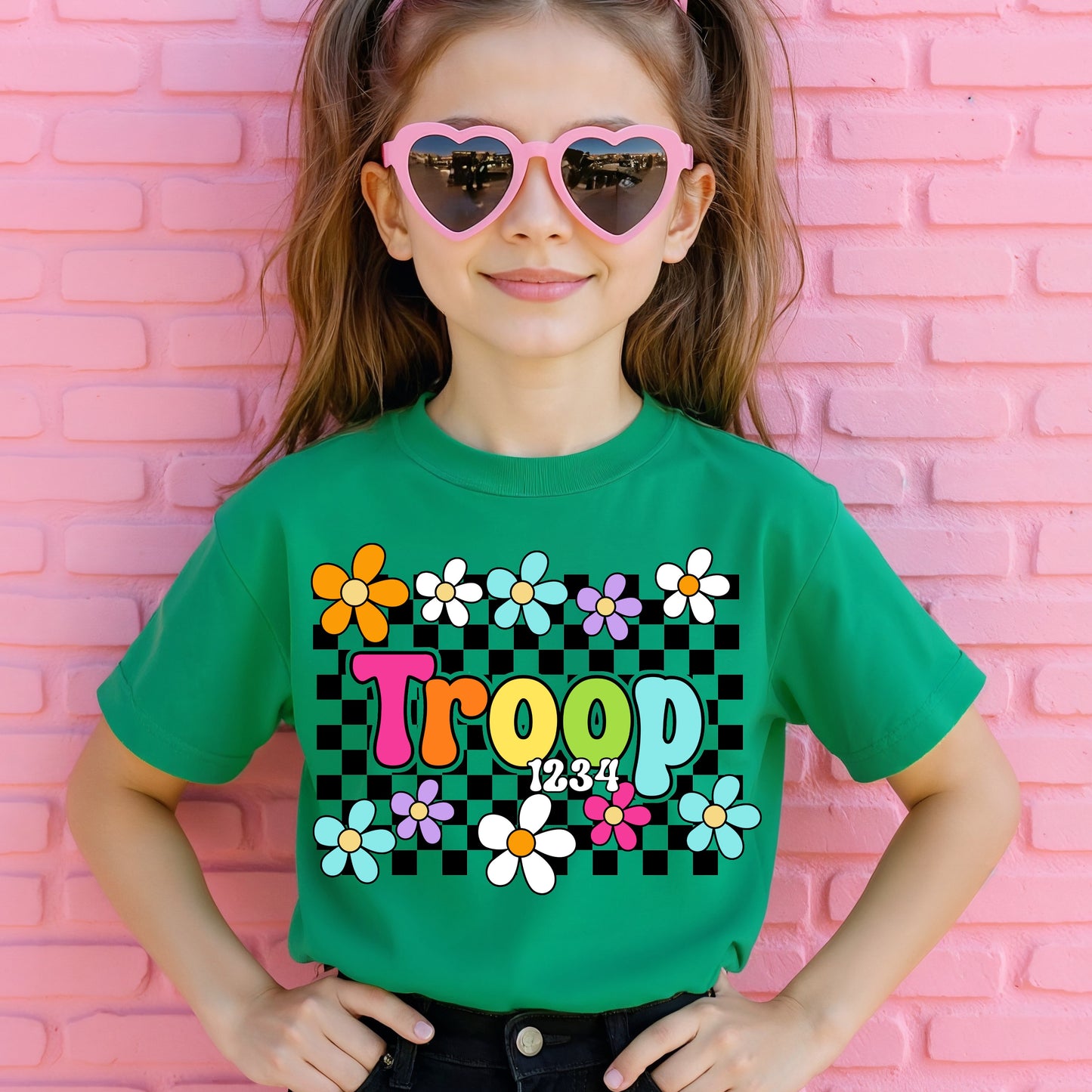 Groovy Flower DTF Print