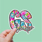 GS Floral Sticker (Three Options)