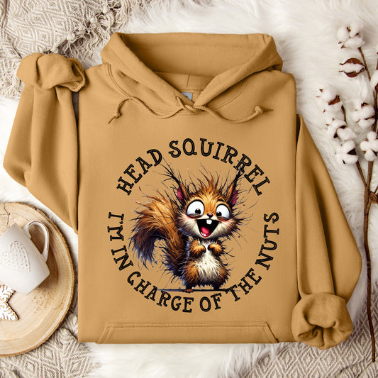 Head Squirrel - I Handle The Nuts DTF Print
