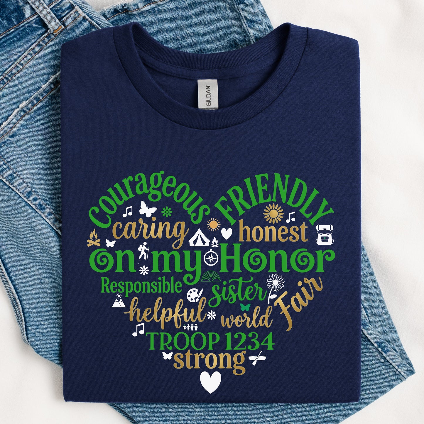 Heart Adjective Shirt