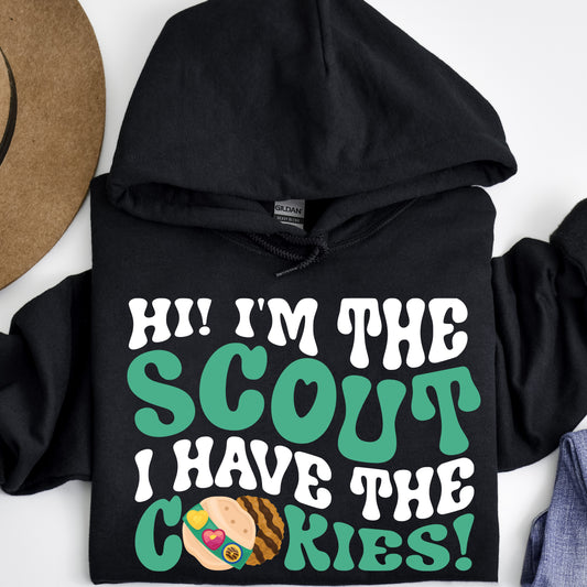 Hi!  I'm the Scout.  I have the cookies! DTF Print