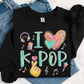 I Heart K-Pop DTF Transfer