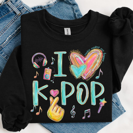 I Heart K-Pop Sweatshirt