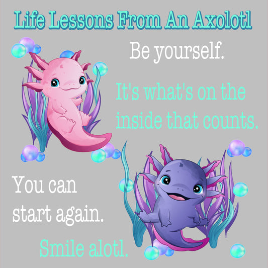 Life Lessons From An Axolotl